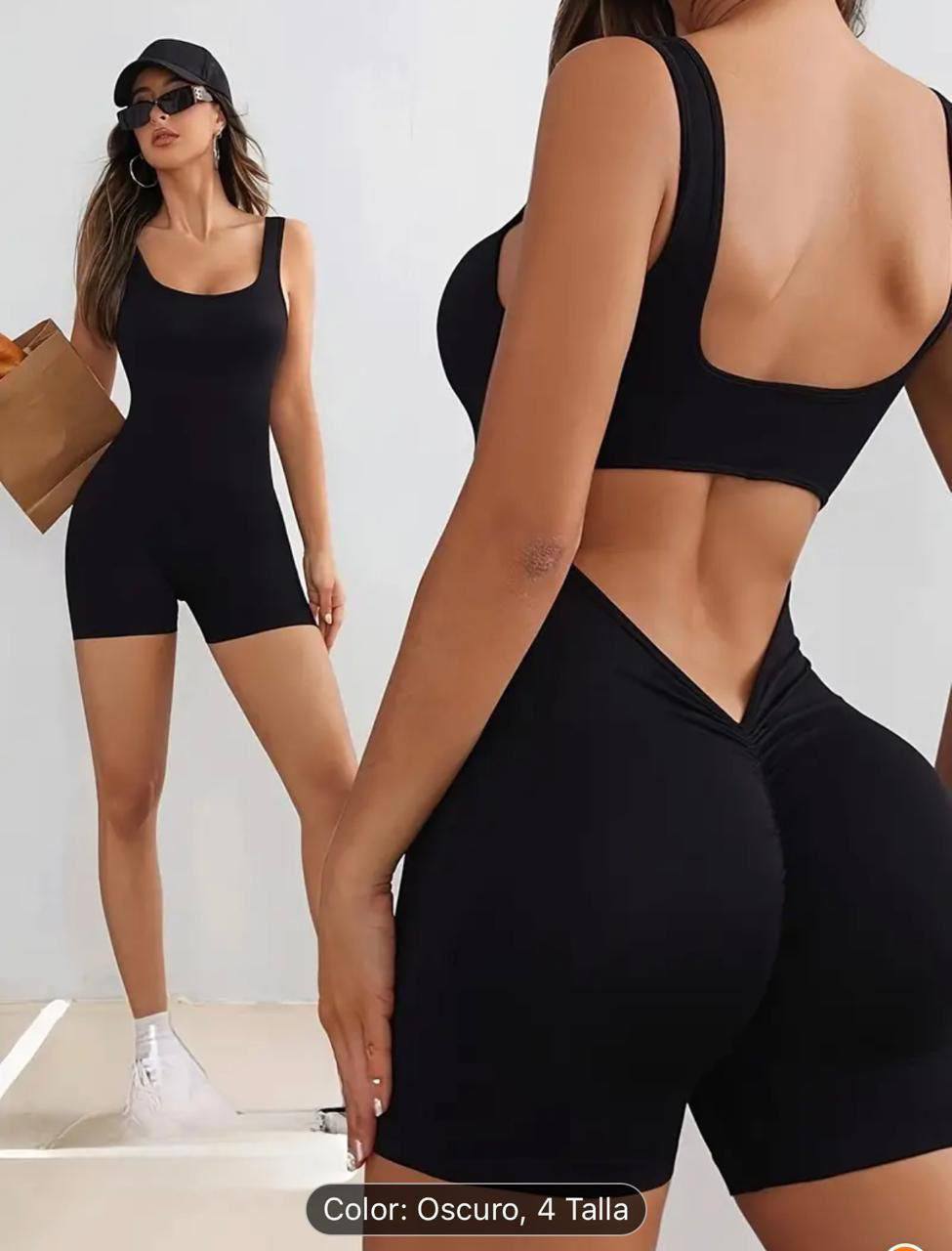 ENTERIZO CORTO SAMMY™ MANGA SIZA 🍑+ENVIO GRATIS🎁