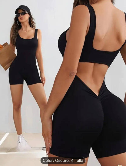 ENTERIZO CORTO SAMMY™ MANGA SIZA 🍑+ENVIO GRATIS🎁