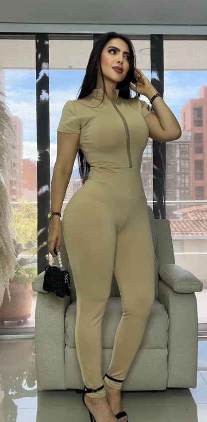 ENTERIZO EVA™ MANGA CORTA CIERRE+ENVIO GRATIS🚛